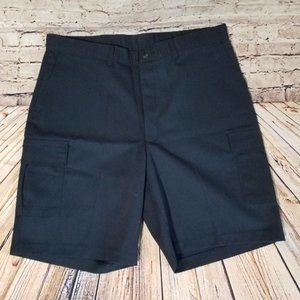 Edwards Men's Khaki Cargo Shorts, 38 Waist, Navy, NWT